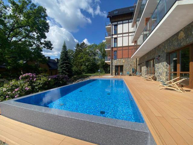 Green Park Resort - Widokowy D14 Z Dostepem Do Basenu, Sauny I Jacuzzi I Komorki Na Rowery Szklarska Poreba Dış mekan fotoğraf